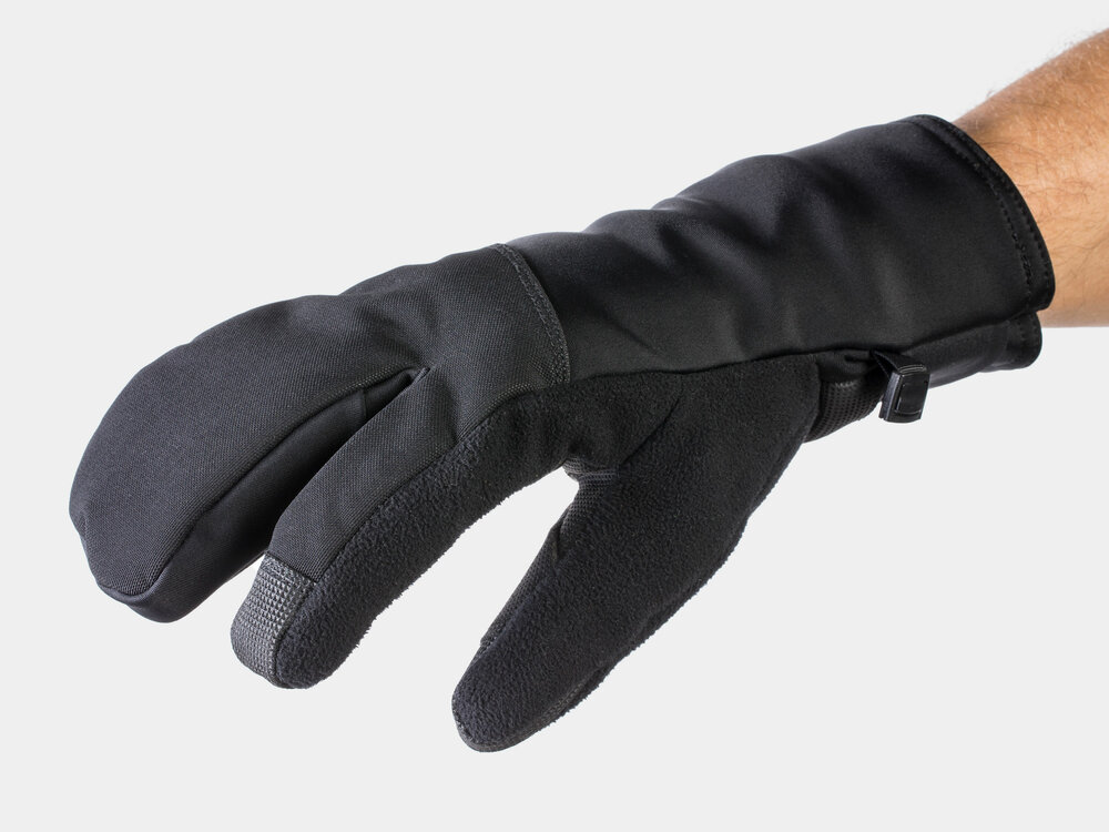 Bontrager Glove Velocis Split Finger Softshell Large Black