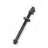 Tubeless-Ventil Alu schwarz, DT SWISS, Schwarz, 49-65 mm - 49-65 mm