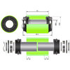 Innenlager Road PF30 68 auf MegaExo 24 mm, FSA, Anthrazit, Ø 24 mm - Ø 24 mm